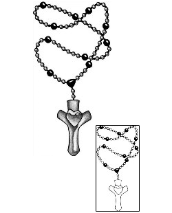 Rosary Beads Tattoo Religious & Spiritual tattoo | ANF-01262