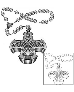 Rosary Beads Tattoo Religious & Spiritual tattoo | ANF-01280