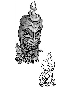 Voodoo Tattoo Religious & Spiritual tattoo | ANF-01412