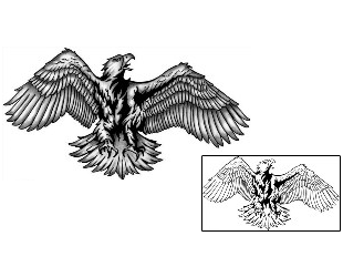 Eagle Tattoo For Women tattoo | ANF-01686