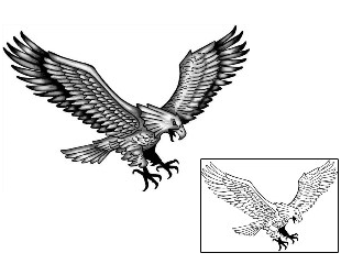 Eagle Tattoo Animal tattoo | ANF-01707