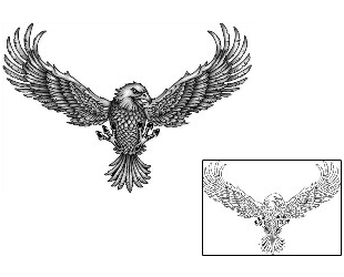 Eagle Tattoo Animal tattoo | ANF-01733