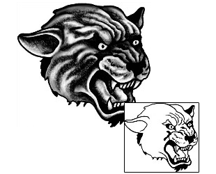 Panther Tattoo Animal tattoo | ANF-01745