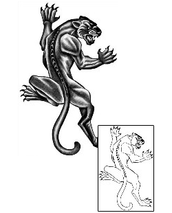Panther Tattoo Animal tattoo | ANF-01753