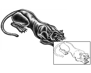 Panther Tattoo Animal tattoo | ANF-01766