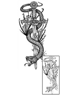 Reptiles & Amphibians Tattoo Horror tattoo | ANF-01828