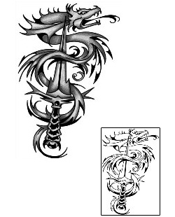 Dagger Tattoo Mythology tattoo | ANF-01829