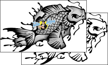 Fish Tattoo marine-life-fish-tattoos-anibal-anf-01857