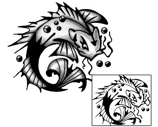 Sea Creature Tattoo Marine Life tattoo | ANF-01873