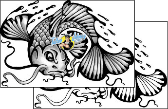 Fish Tattoo marine-life-fish-tattoos-anibal-anf-01909