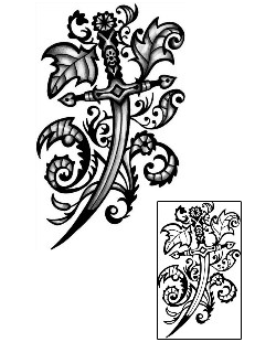 Dagger Tattoo Horror tattoo | ANF-01940