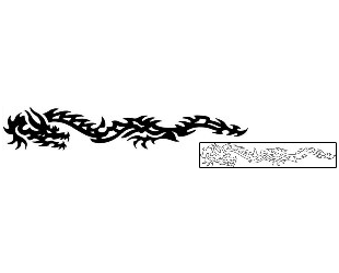 Dragon Tattoo Specific Body Parts tattoo | ANF-01978