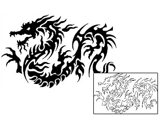 Dragon Tattoo Tattoo Styles tattoo | ANF-01995