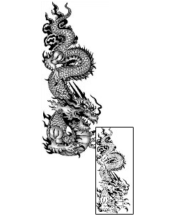 Asian Tattoo Mythology tattoo | ANF-02037