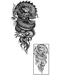 Asian Tattoo Mythology tattoo | ANF-02043