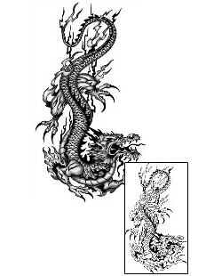 Asian Tattoo Mythology tattoo | ANF-02044