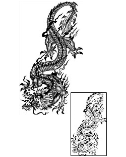 Asian Tattoo Mythology tattoo | ANF-02052