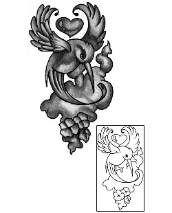 Hummingbird Tattoo Animal tattoo | ANF-02088