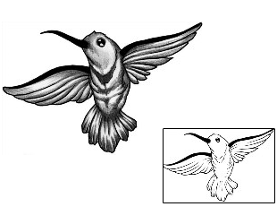 Hummingbird Tattoo Animal tattoo | ANF-02092