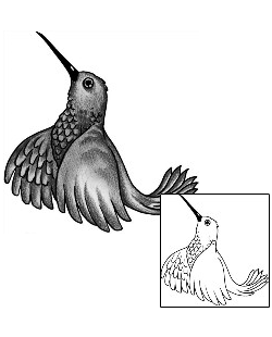 Hummingbird Tattoo Animal tattoo | ANF-02113