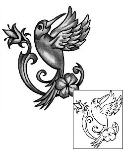 Hummingbird Tattoo Animal tattoo | ANF-02116