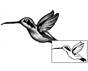 Hummingbird Tattoo Animal tattoo | ANF-02120