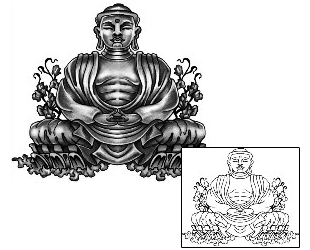 Buddha Tattoo Ethnic tattoo | ANF-02213