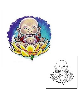 Lotus Tattoo Religious & Spiritual tattoo | APF-00071