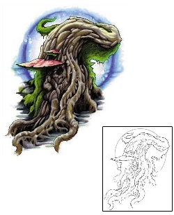 Tree Tattoo Plant Life tattoo | APF-00073