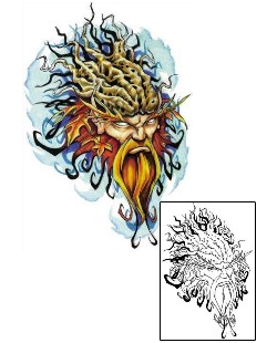 Wizard Tattoo Mythology tattoo | APF-00094