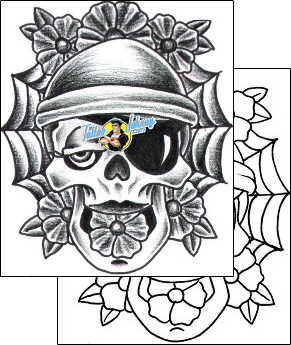 Skull Tattoo horror-skull-tattoos-stacie-becker-aqf-00012