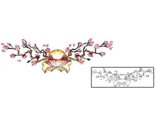 Cherry Blossom Tattoo Plant Life tattoo | ARF-00007