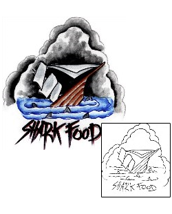 Shark Tattoo Marine Life tattoo | ARF-00027