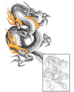 Dragon Tattoo Miscellaneous tattoo | ASF-00007
