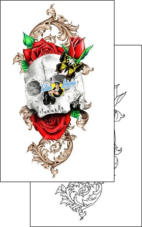 Skull Tattoo horror-skull-tattoos-andrew-sussman-auf-00061