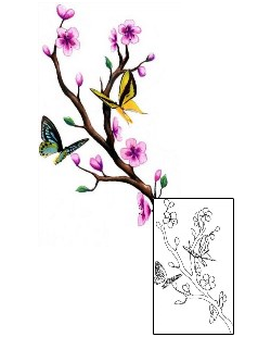 Tree Tattoo Plant Life tattoo | AUF-00067