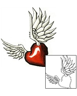 Heart Tattoo For Women tattoo | AVF-00015