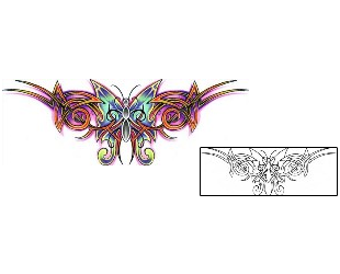 Butterfly Tattoo Specific Body Parts tattoo | AXF-00058