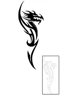 Monster Tattoo Tattoo Styles tattoo | AXF-00235