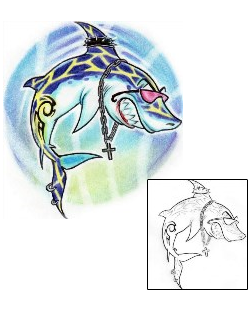 Fish Tattoo Marine Life tattoo | AXF-00292