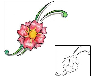 Cherry Blossom Tattoo Plant Life tattoo | AXF-00304