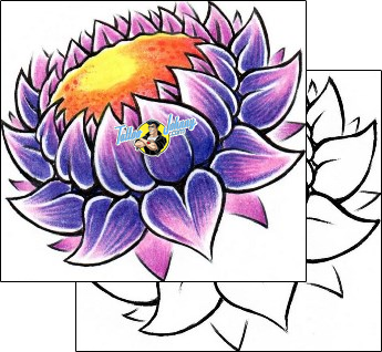 Flower Tattoo plant-life-flowers-tattoos-diaconu-alexandru-axf-00321