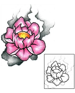 Lotus Tattoo Plant Life tattoo | AXF-00348
