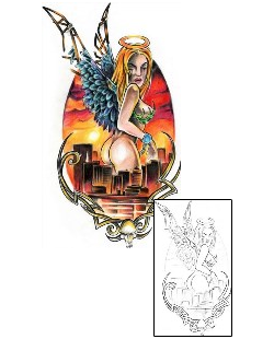 Angel Tattoo For Women tattoo | AXF-00375