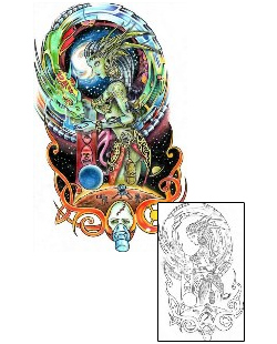 Alien Tattoo Mythology tattoo | AXF-00378