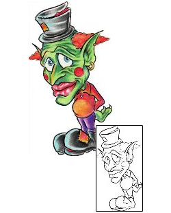 Clown Tattoo Horror tattoo | AXF-00381