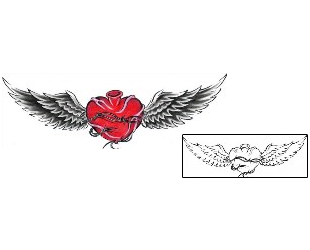 Sacred Heart Tattoo Religious & Spiritual tattoo | AXF-00398