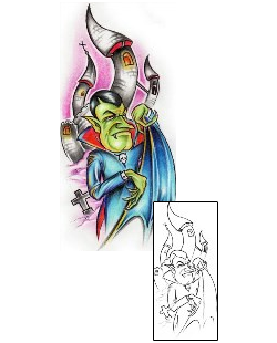 Vampire Tattoo Horror tattoo | AXF-00406