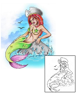Sea Creature Tattoo Miscellaneous tattoo | AXF-00500