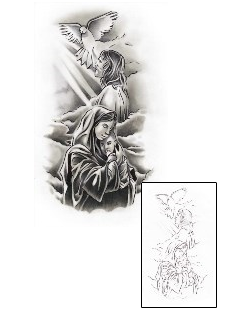 Dove Tattoo Religious & Spiritual tattoo | AXF-00849